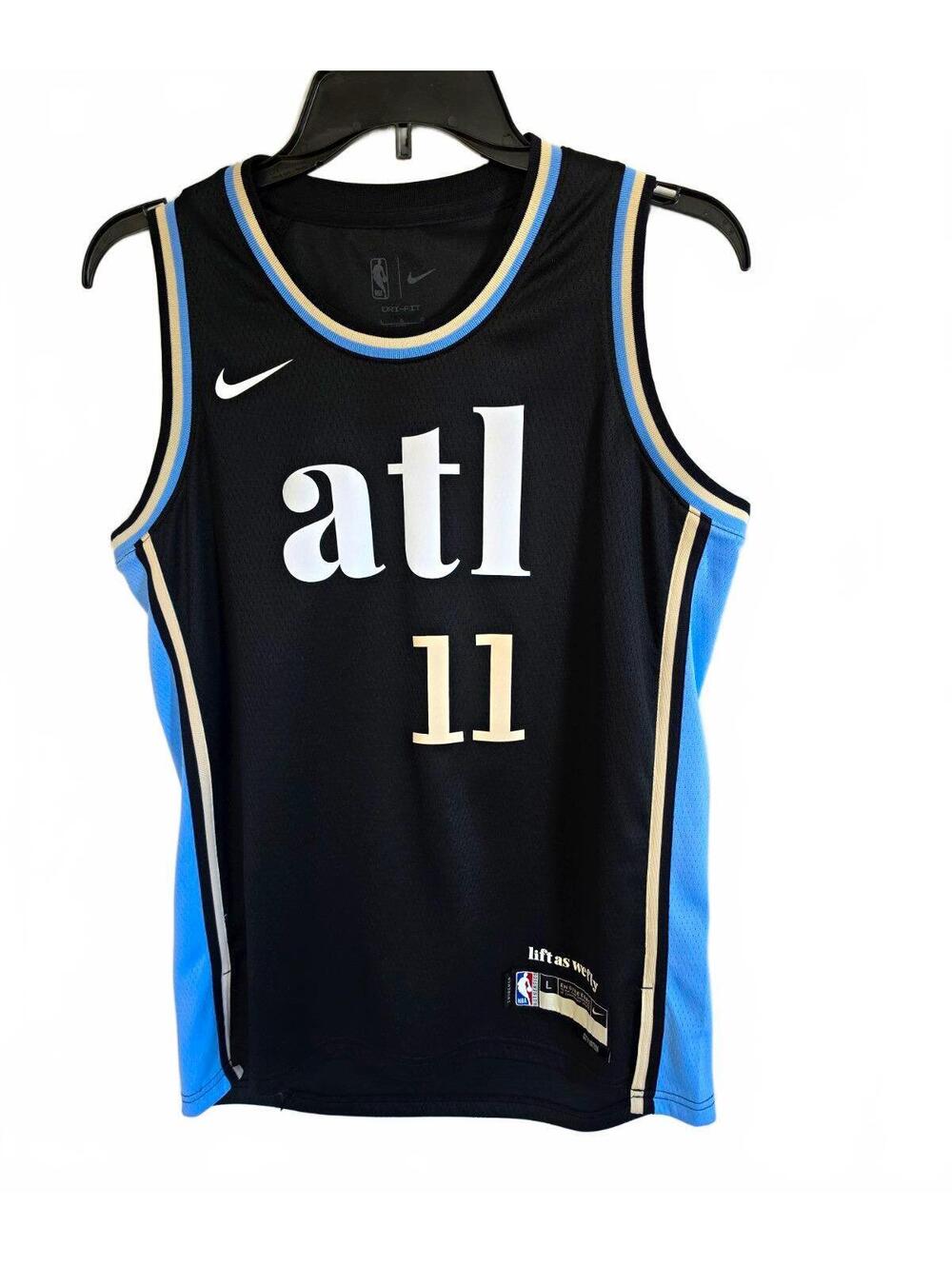 Nike NBA Atlanta Hawks Trae Young #11 City Edition Dri-FIT Basketball Jersey, Sz